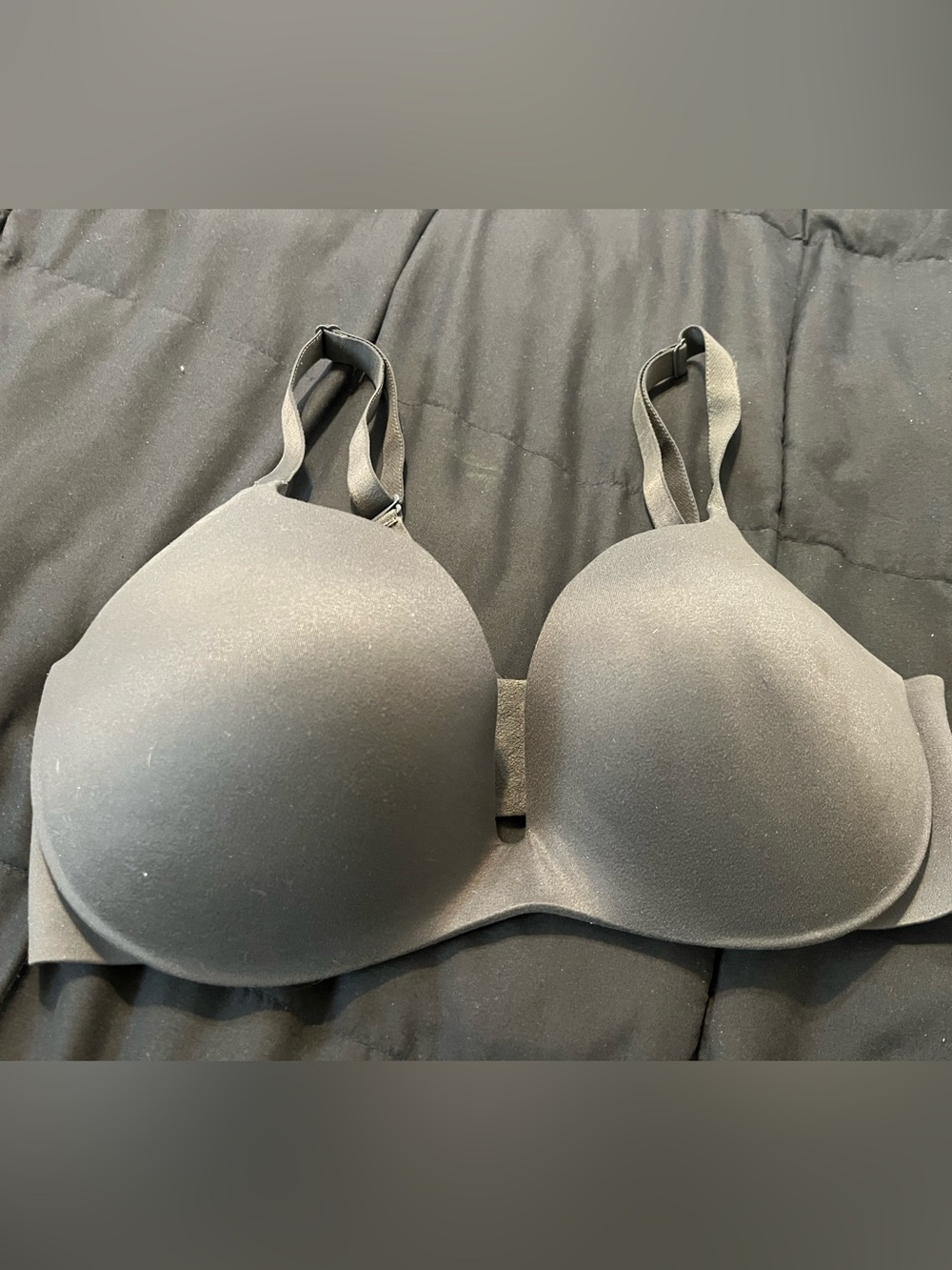 Ambrielle Smooth Molding Black T-Shirt Bra